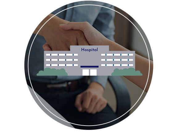 整形外科勤務の経験と近隣病院との連携で 幅広い治療をご提案